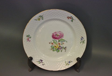 B&G porcelæn saksisk blomst. Frokost tallerken. 
5000m2 udstilling.