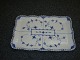Royal Blue oblong dish in full lace pre-1890 length 35 CMN and B: 22 cm very 
rarely in perfect condition 5000 m2 showroom