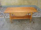 Sewing table in teak. Danish design from 1960. Super quality and good condition. 
5000 m2 Showroom.