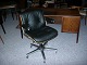 Chair danish design from 1970 with new leather very nice 
5000 m2 showroom
