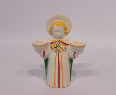 Christmas figurine, Princess with 2 candles by Aluminia.
5000m2 showroom.