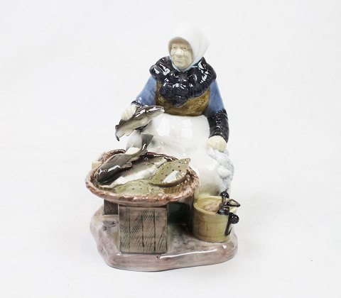 Porcelain figure of a fisher