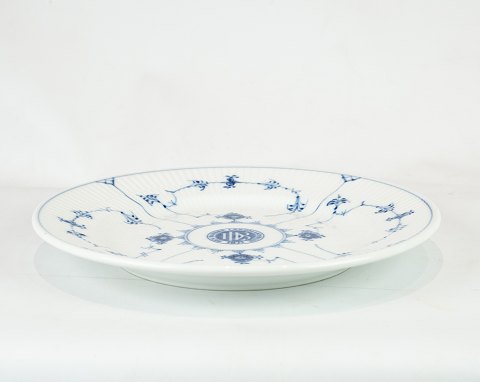 Blue fluted dinner plate, no.: 2241, for the Danish Farmer