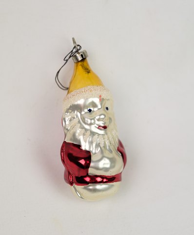 Antique Christmas ornament, Santa Claus, red color, 1930s.
Great condition
