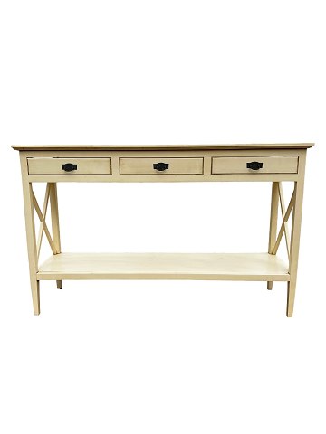 Console table - Painted white - 3 drawers - 1920
Great condition
