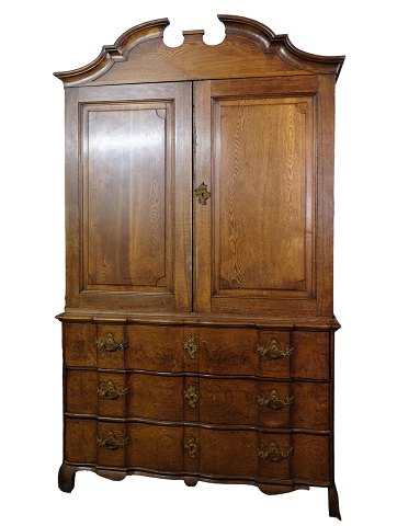 Baroque cabinet - Oak - Baroque - 1740Great condition