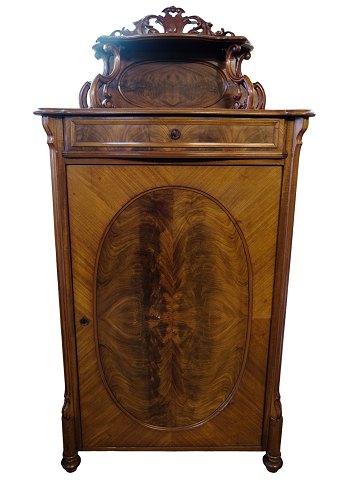 Cabinet - Mahogany - Carvings - 1880Great condition