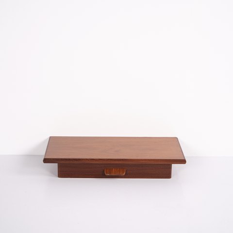 Floating Shelf With Drawer - Teak - Poul M. Volther - 1960s
