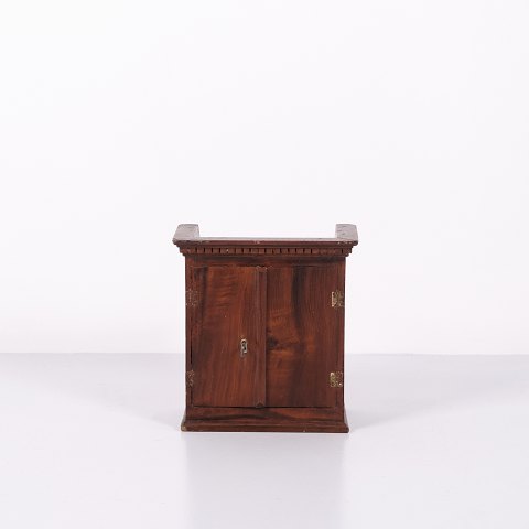 Antique Miniature/Model Furniture in Oak with Hand-Forged Fittings, 1840s