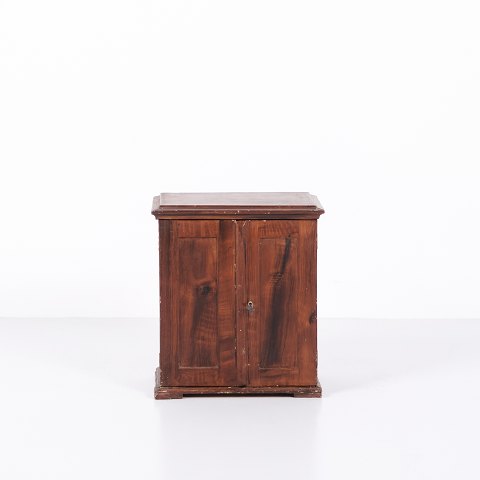Antique Miniature/Model Furniture in Oak with Hand-Forged Fittings, 1840s