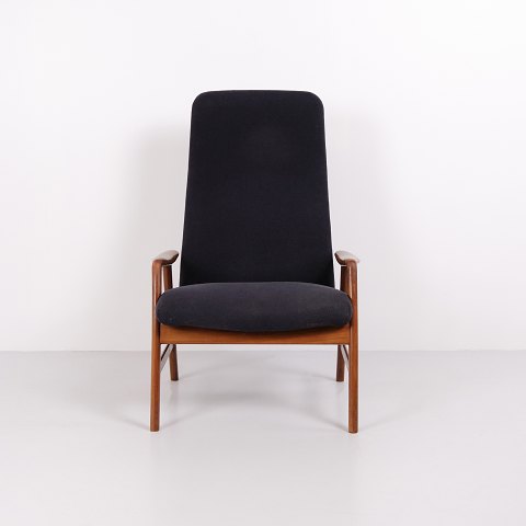 Lounge Chair Model Contour Set 327 in Teak by Alf Svensson for Ljungs Industrier AB, Sweden