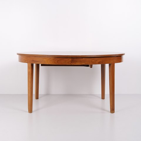 Oval Dining Table with Extensions in Rosewood, Danish Design, 1960s