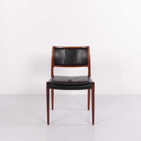 N.O. Møller Dining Chair Model 80 – J.L. Møllers Møbelfabrik, 1970s