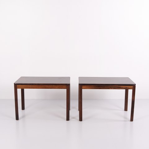 Set of rosewood side tables by Brødr Blindheim from the 1960s