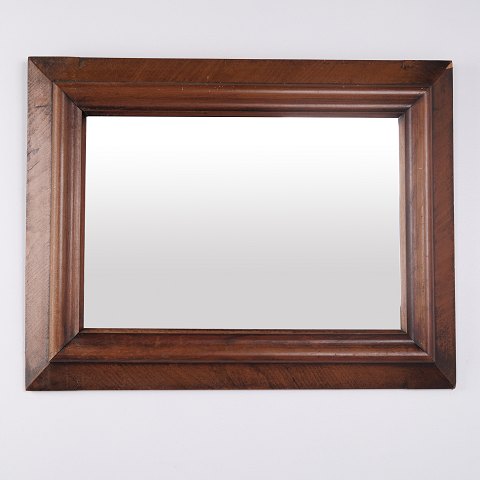 Mirror with Walnut Frame from the 1890s