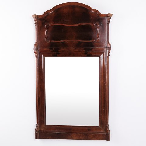 Antique Mahogany Mirror from the 1880s