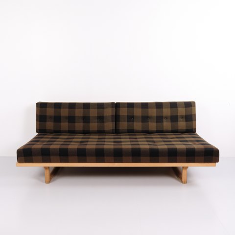 Model 4312 Daybed in Solid Oak and Wool Fabric by Børge Mogensen for Fredericia Stolefabrik 1958