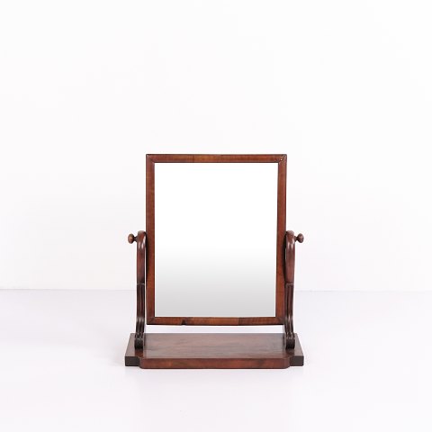Mahogany Table Mirror from the 19th Century