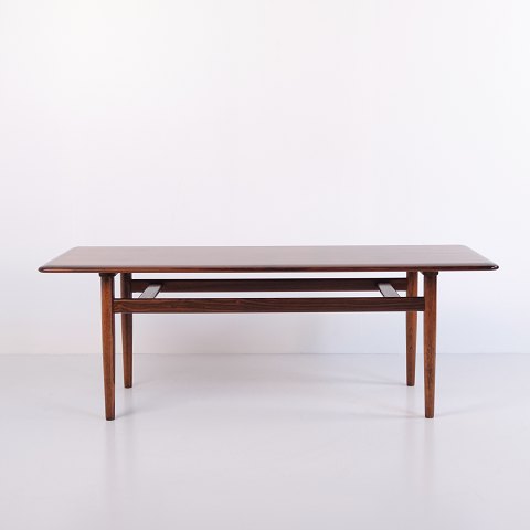 Danish Design Rosewood Coffee Table by Jason Design, circa 1960