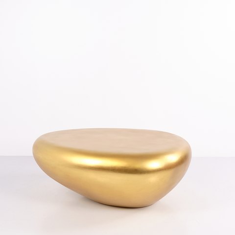 Kare Design Pebble Coffee Table in a Gold-Coloured Finish
