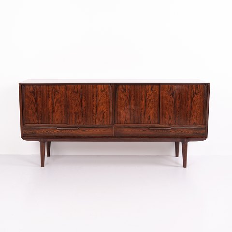 Omann Junior Low Rosewood Sideboard by Omann Jun. Møbelfabrik, 1960s