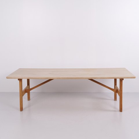 Børge Mogensen Model 268 Coffee Table in Solid Soap Treated Oak for Fredericia Furniture