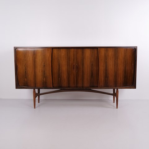 Aksel Bender Madsen Cocktail Cabinet / Sideboard with Mirror for Willy Beck