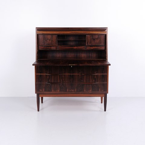 Rosewood Secretaire / Desk by Erling Torvits for Klim Møbelfabrik 1960s