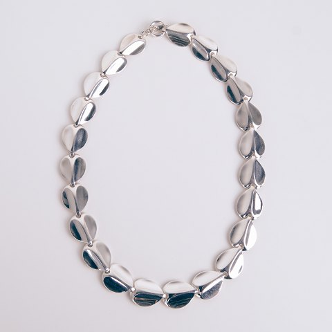 Sterling Silver Necklace 925S with Oval Links