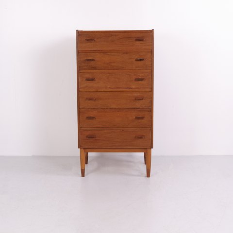 Tall Chest of Drawers by Carl Aage Skov for Munch Møbler 1960s