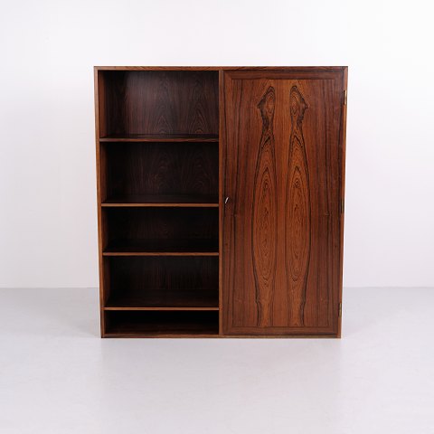 Kai Winding Rosewood Bookcase Cabinet Danish Design 1960s