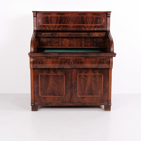 Antique Mahogany Secretary Desk with Fall Front 19th Century