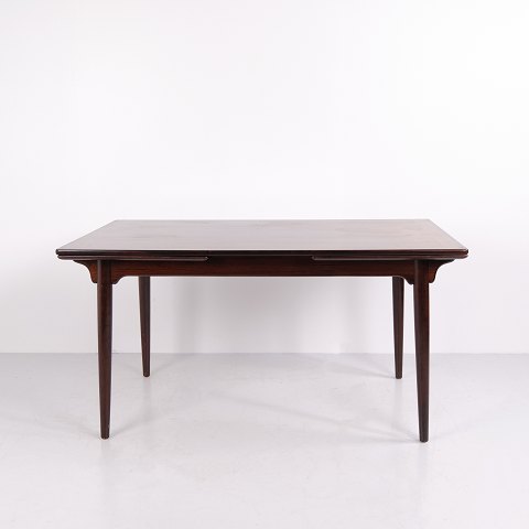 Gunni Omann Model 54 Vintage Rosewood Dining Table with Dutch Extension 1960s
