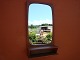 Mirror Console in a Danish design in teak from 1960 of 5000 m2 showroom