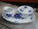 Sugar and  cream jug set in royal blue flower angular. 
5000 m2 showroom.