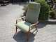 Recliner in teak with tilt Danish design 5000 m2 showroom
