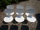 Ant Chair in White Model 3100 6 pcs designed by Arne Jacobsen in good condition 
5000 m2 showroom
