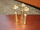 3 candlesticks in brass designed by Qvistgaard 5000 m2 showroom