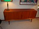 Low sideboard in teak Height 80 cm L: 180 cm signed by Omann Junior 5000 m2 
showroom