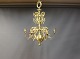 Church chandelier in brass and beautifully decorated from around 1850.
5000m2 showroom.
