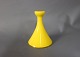 Yellow glass vase by Holmegaard.
5000m2 showroom.
