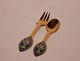 A. Michelsen christmas cake fork and coffee spoon, The Jesus Child - 1984.
5000m2 showroom.
