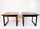 A set of side tables in rosewood of danish design from the 1960s.
5000m2 showroom.