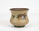 Keramik vase i brune farver, nr.: 162 af L. Hjort.
5000m2 udstilling.