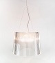 "Gé" loftlampe i polycarbonat designet af Ferruccio Laviani for Kartell. 
5000m2 udstilling.