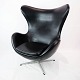 The Egg - Model 3316 - Black Classic Leather - Arne Jacobsen - Fritz Hansen - 
2001