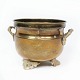 Brass bucket in great antique condition from the 1930s. 
5000m2 showroom.