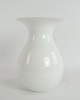 White vase, designed by Holmegaard
Great condition
