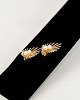 Vintage 14 carat ear clips stamped 585, bra designed by Bernhard Hertz - 
Copenhagen.
Dimensions in cm: L: 2
Great condition
