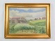 Oil painting, village, 1930
Great condition
